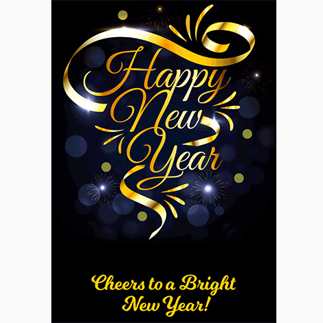 Happy New Year Golden Celebration eCard